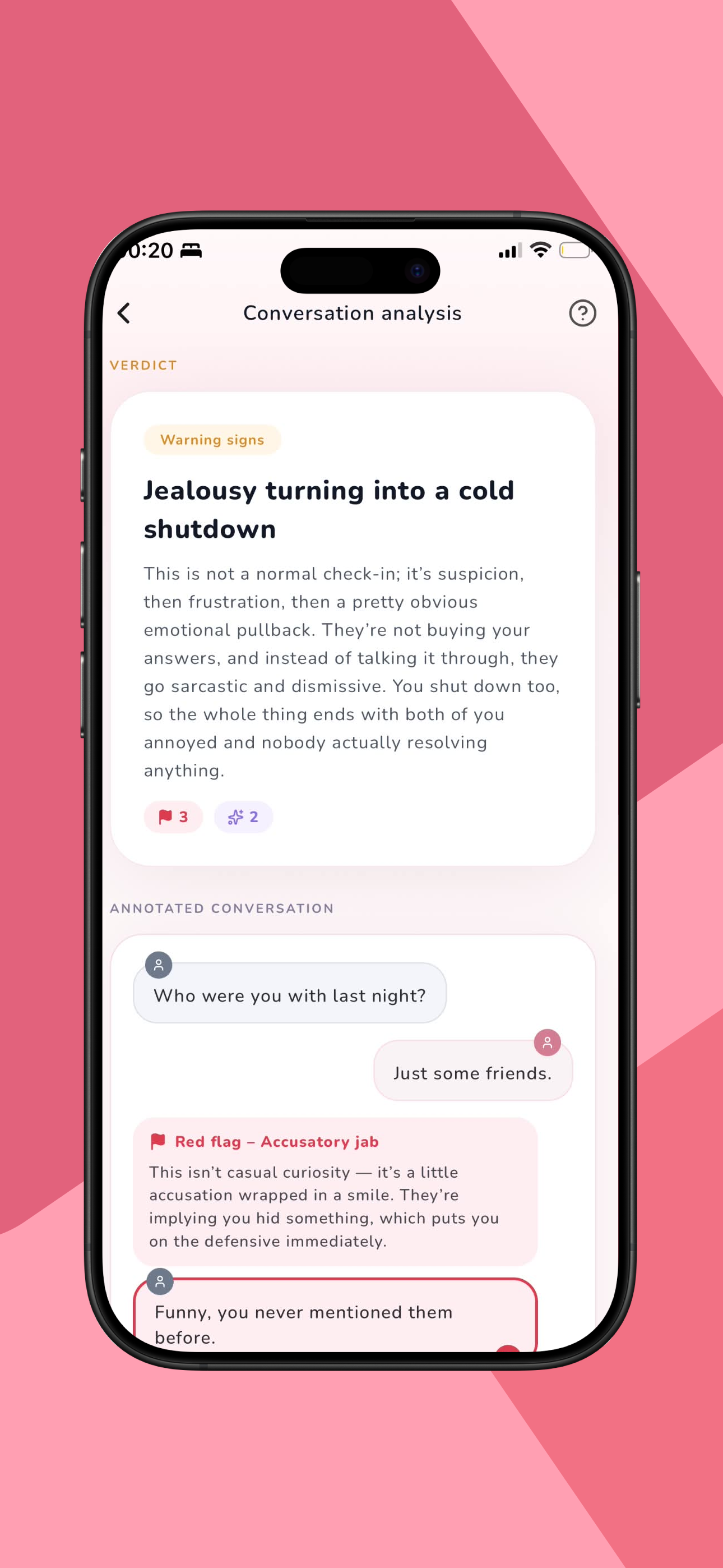 Chat Analysis: Speekera screenshot 5