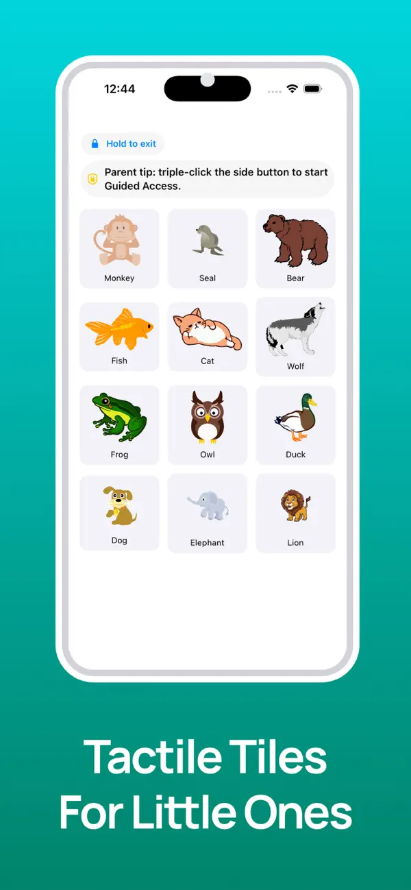 Screenshot #1 pour Baby Touchtiles