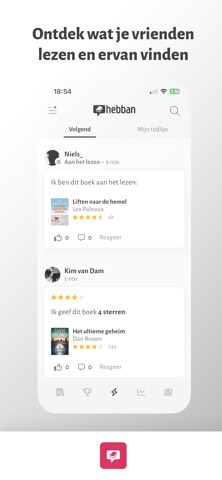 Hebban Boekenapp Screenshot 8 of 9