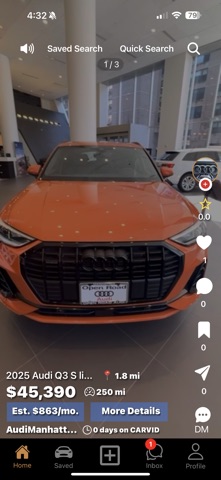 CARVID - Dealer Social Media iPhone screenshot