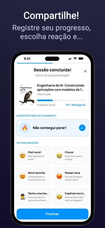 Lendo - Registre sua leitura screenshot 4 of 5