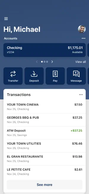 Bank SSB screenshot 1