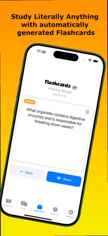 Study Amigo: AI Flashcards Screenshot 2 of 5