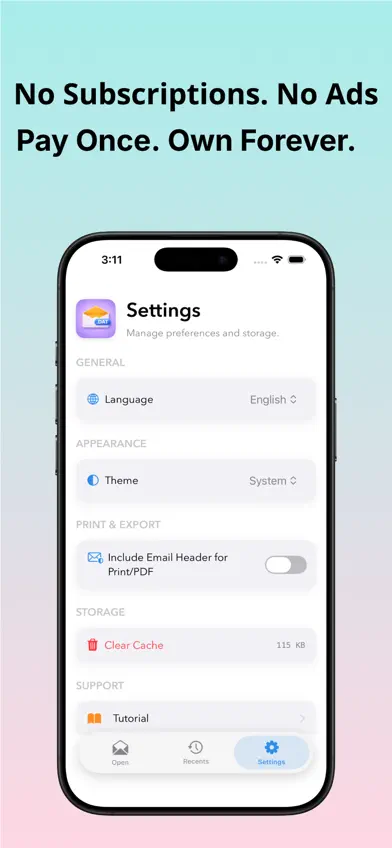 Winmail.dat Opener Pro screenshot 3