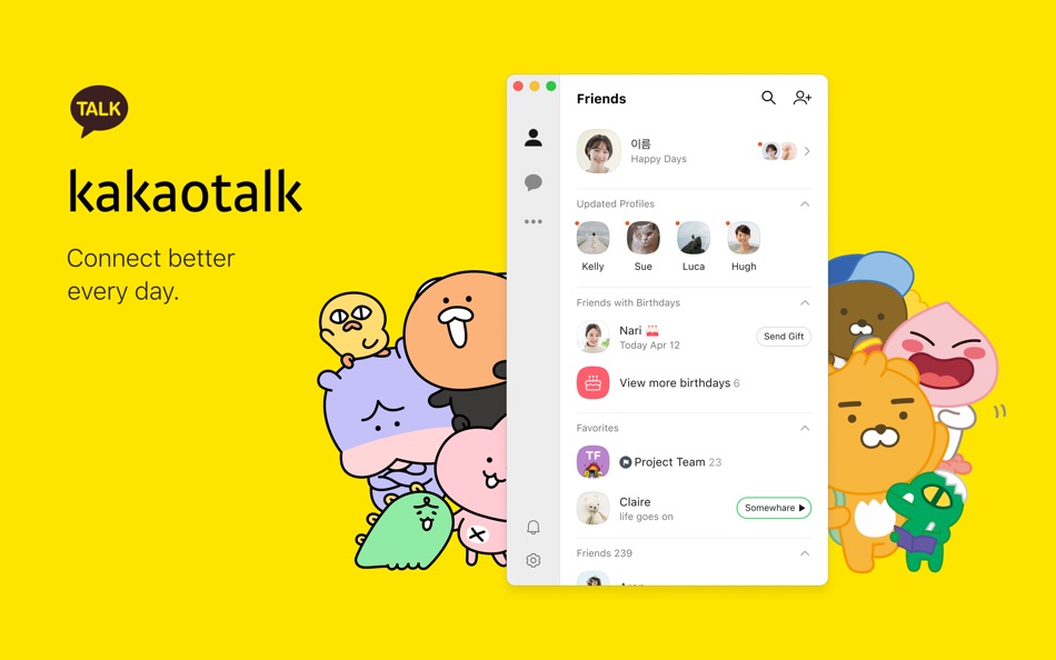#1. KakaoTalk (macOS) 由: Kakao Corp.