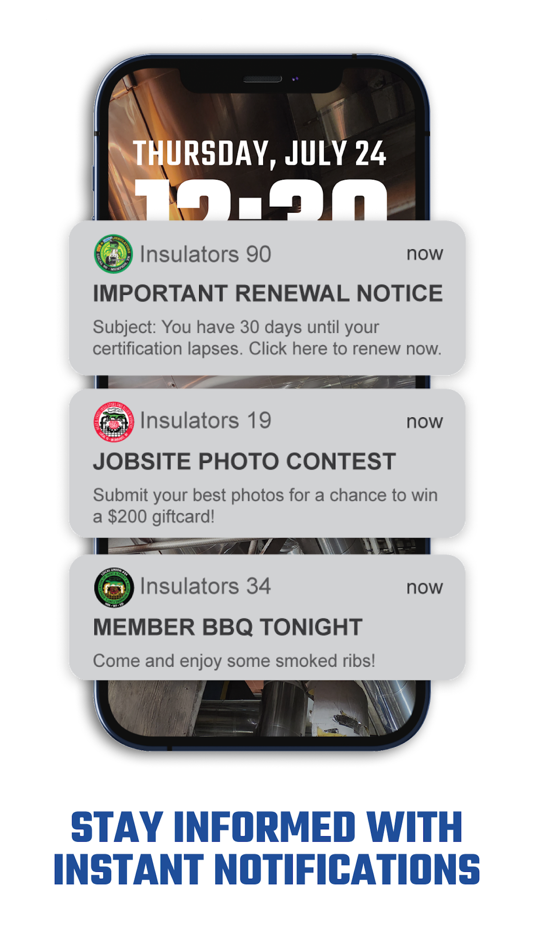#4. Insulators Union (iOS) 由: International Association of Heat & Frost Insulators and Asbestos Workers, Inc.