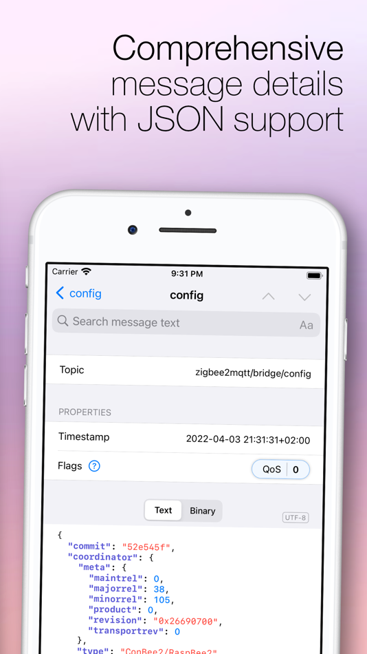#2. MQTT Loupe Pro (iOS) Bởi: Jakob Bieling