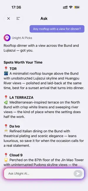 Unight – Curated Experiences screenshot 2