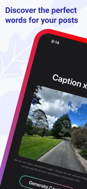 AI Captions for Photos screenshot 1