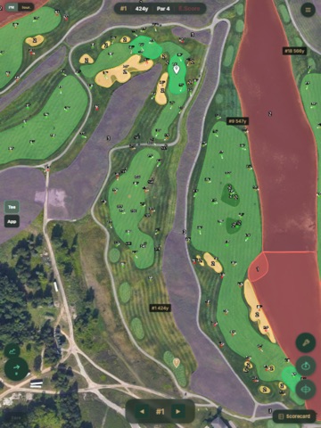 Ellipse Golf iPad screenshot