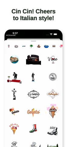 Italian Stickers screenshot