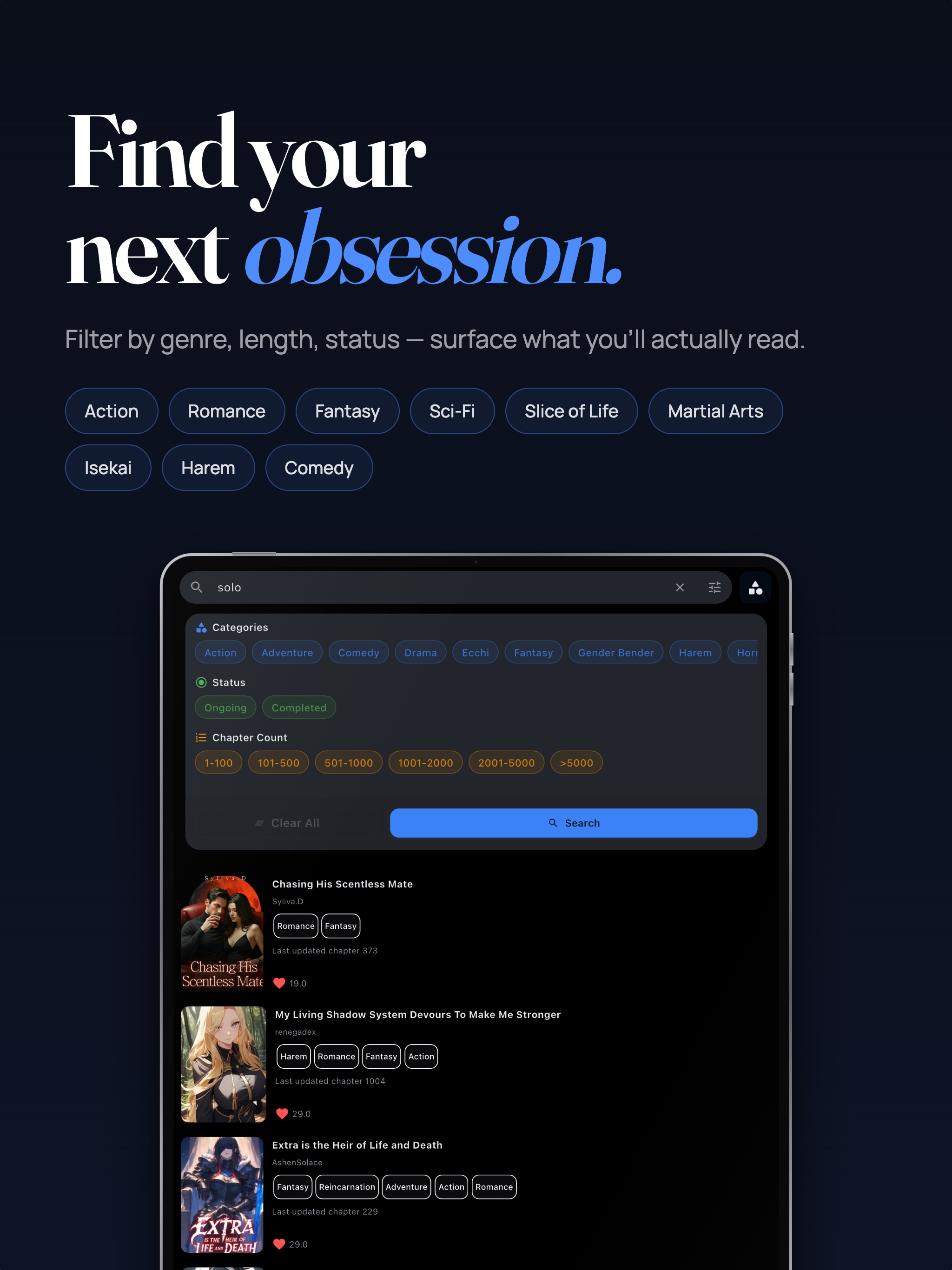 Light Novel - Offline Reader screenshot 12