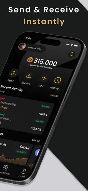 Husk Wallet screenshot 3