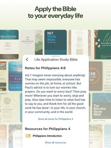 Life Application Study Bible App Store preview screenshot 12