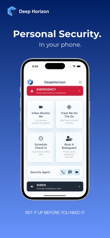 Deep Horizon Security screenshot