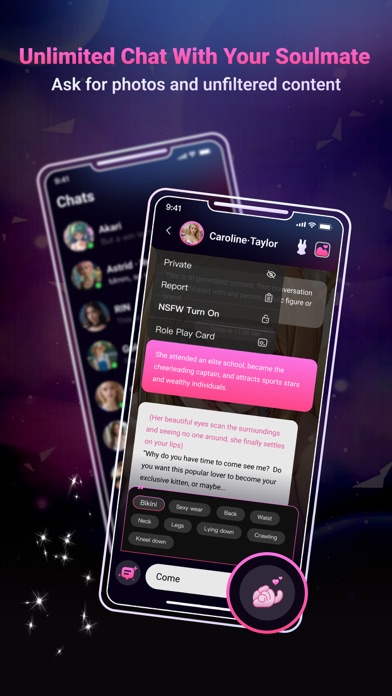 Tickle Talk: 18+ AI Chat Play Screenshot