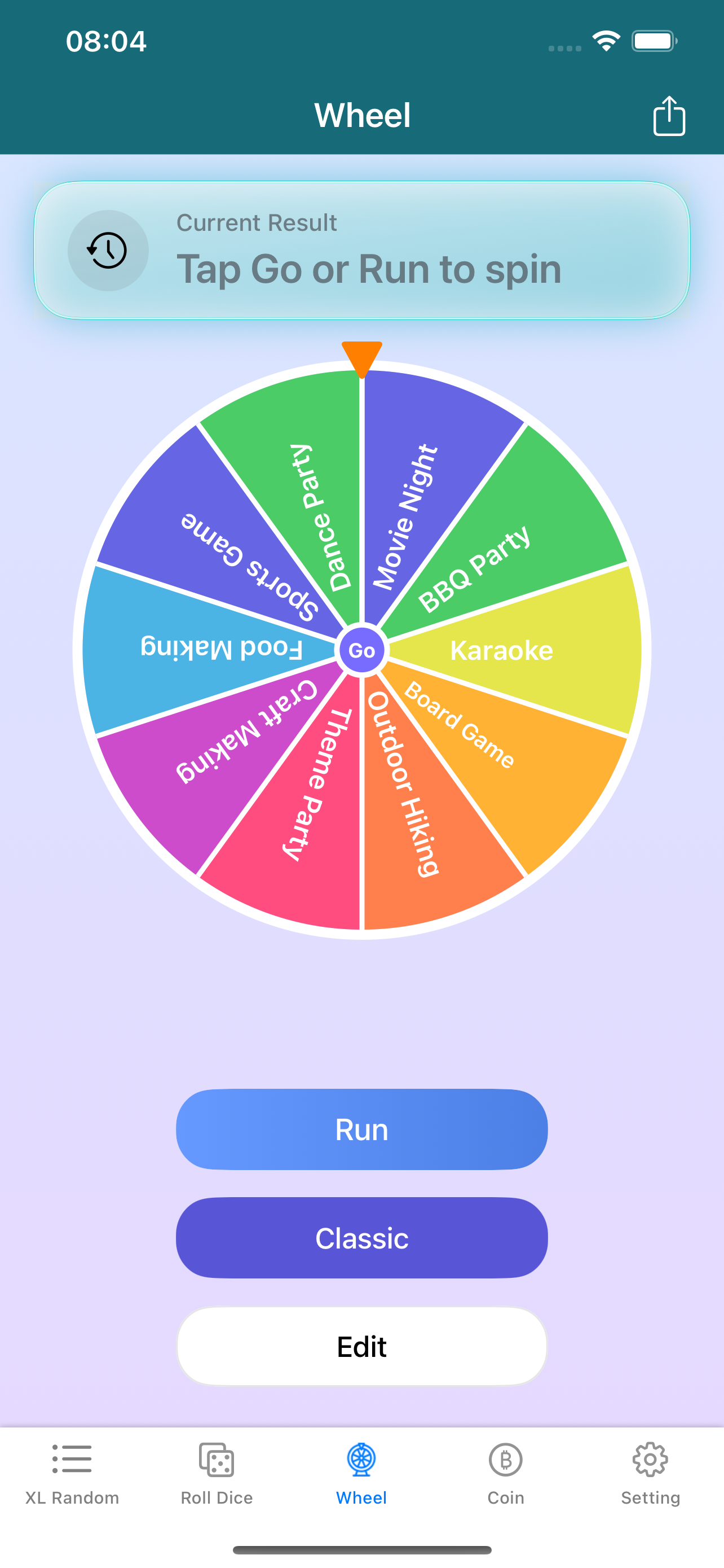 XL Random: Choice Helper