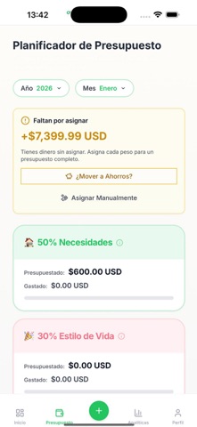 CalmaFinance screenshot
