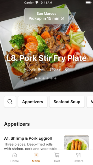 App screenshot