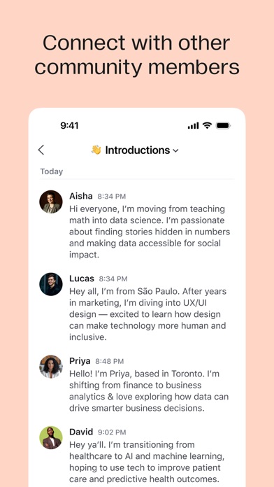 TripleTen Hub iPhone screenshot 4 - Social Networking app