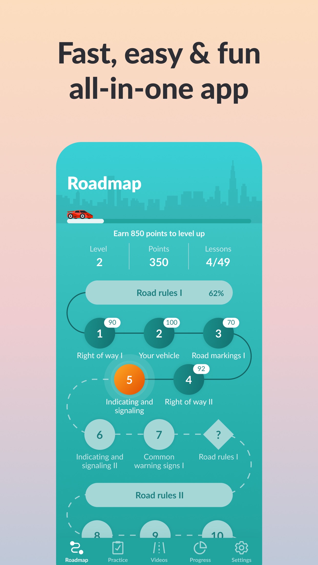 Zutobi: Permit & Driving Prep screenshot 4