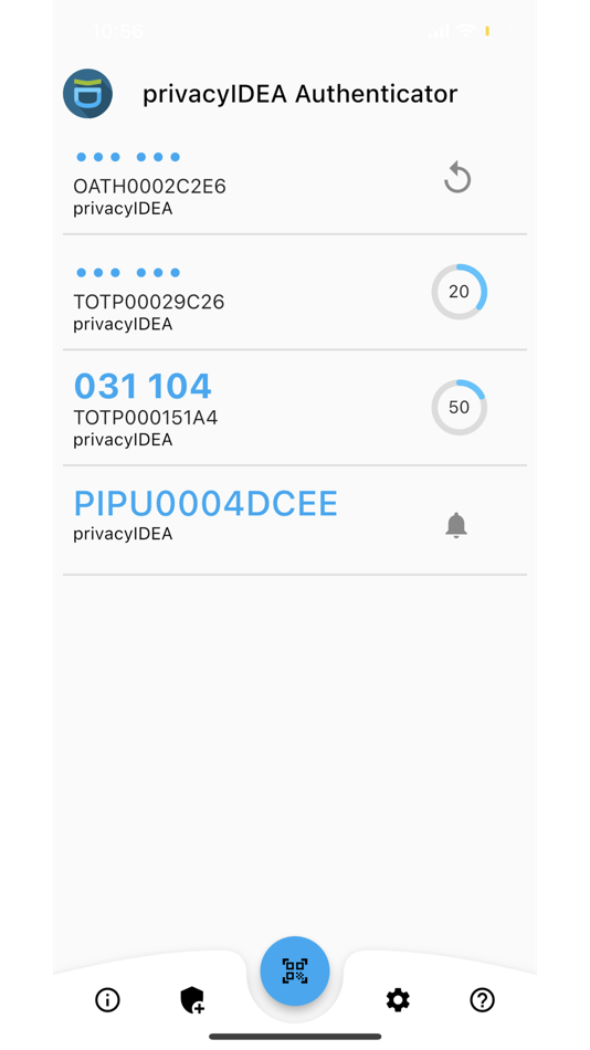 #4. privacyIDEA Authenticator (iOS) Podle: NetKnights GmbH