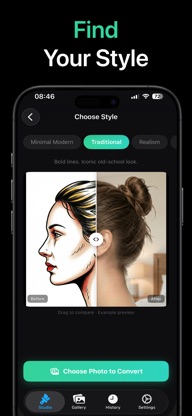 Etch: AI Tattoo Design & Maker screenshot 6