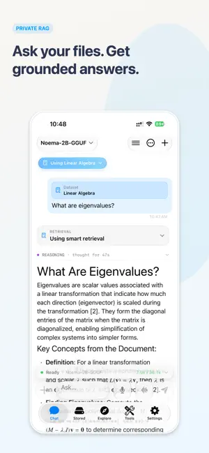 Noema: Local AI & Offline LLM screenshot 2