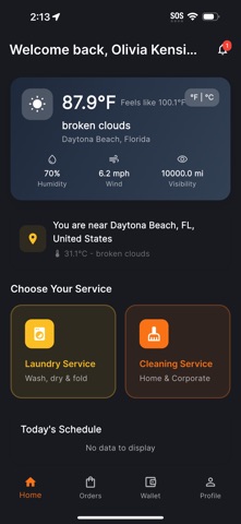 Sloshr - Laundry & Cleaning screenshot