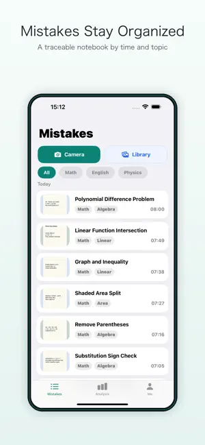 Cardify - AI错题本 iPhone screenshot 4