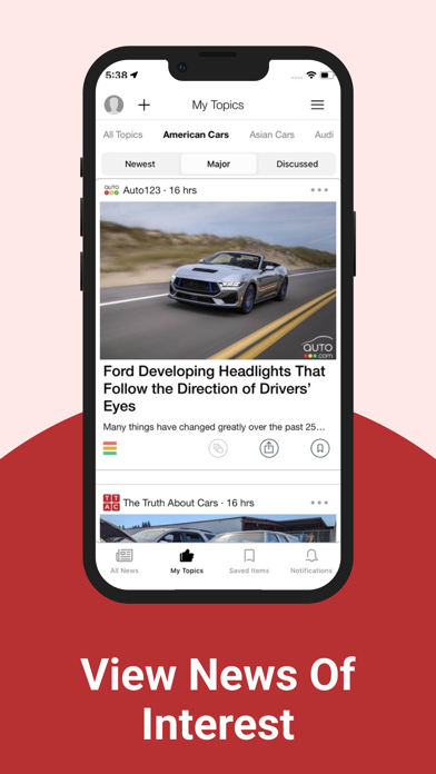 Auto & Automotive News Screenshot