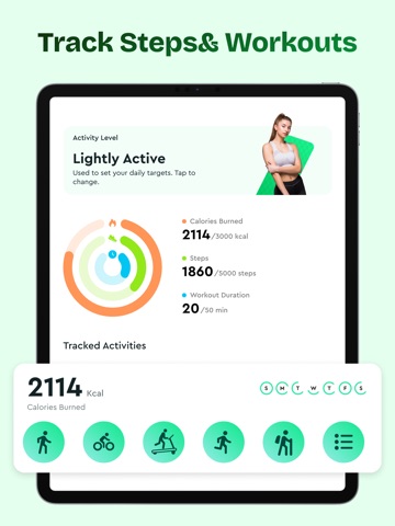 CaloSync AI - Calorie Counter iPad screenshot