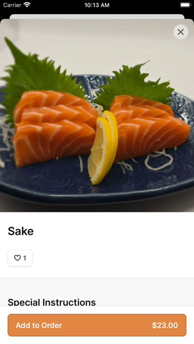 Sushi In Joy iPhone screenshot 4 - Food & Drink app