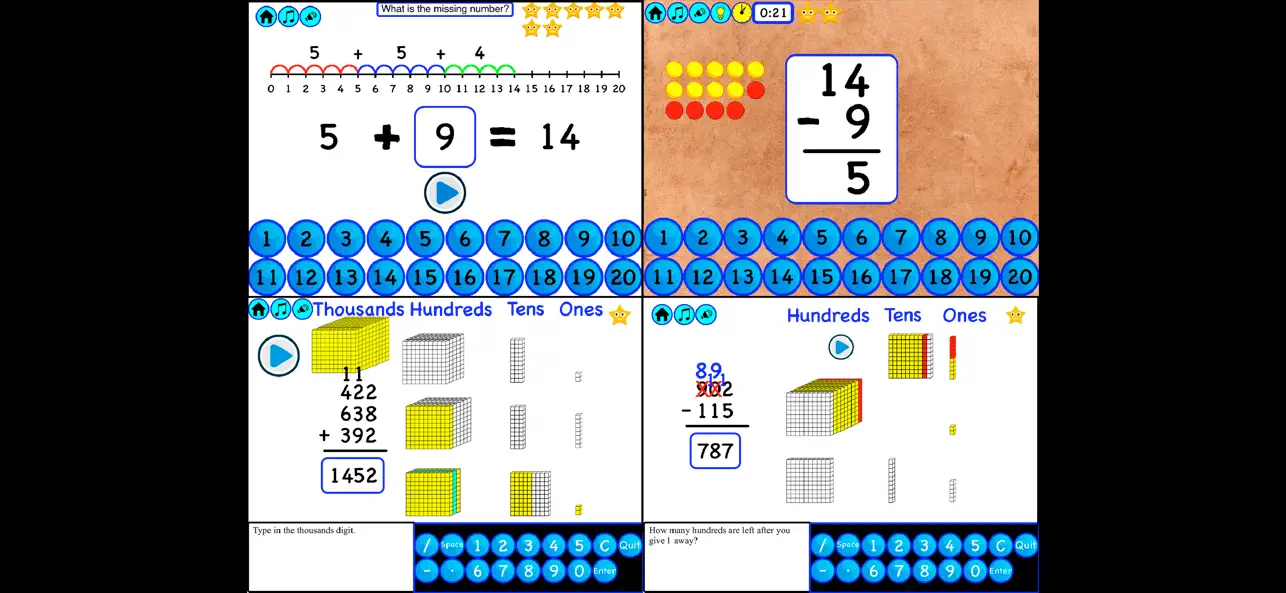 Screenshot #1 pour 3rd Grade Math School Edition