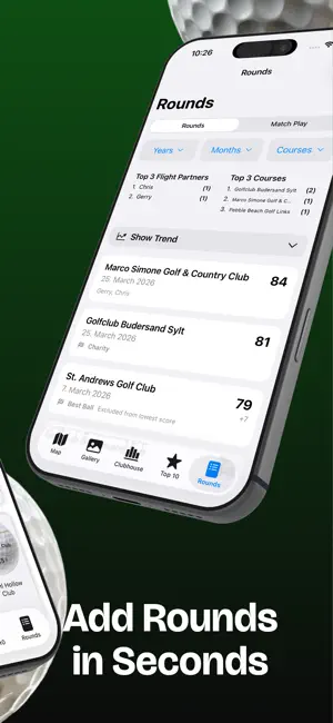 Fairway Journal - Golf Tracker screenshot 2