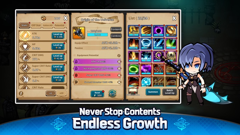 Creature Hunter: Epic Idle RPG screenshot 4