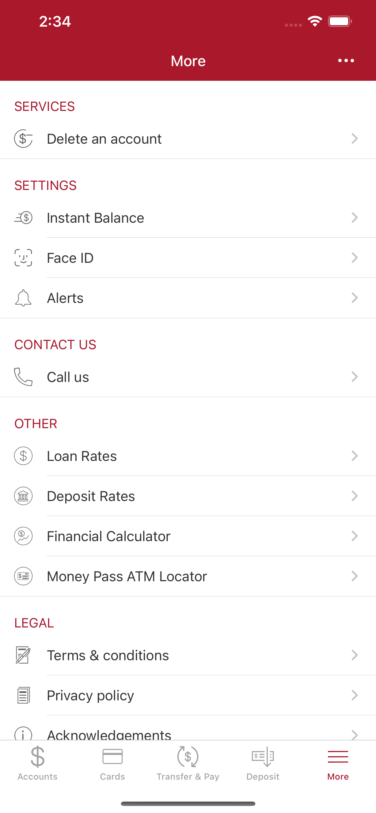 Citizens Federal S & L screenshot 4