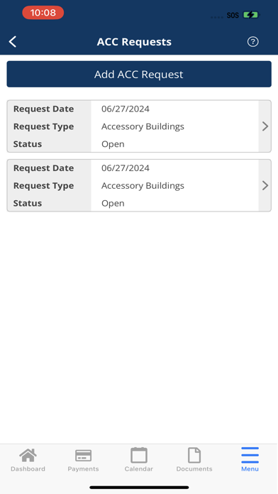 App screenshot