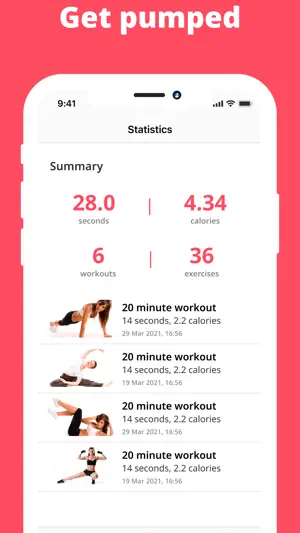 Workout for women at home screenshot 4