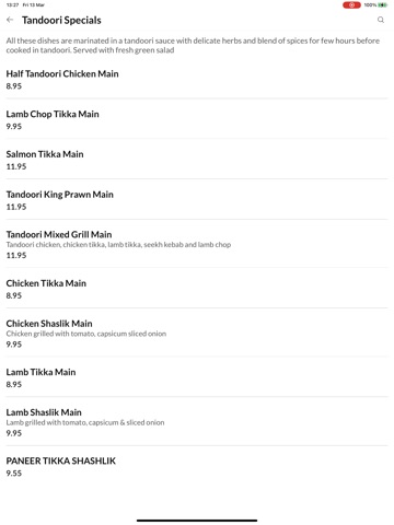 Spice Village -South Normanton iPad screenshot