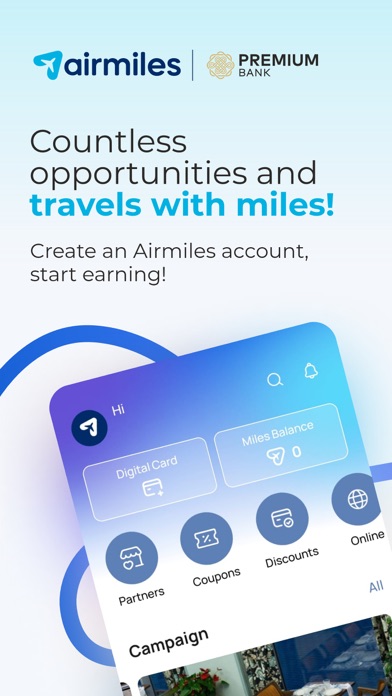 Airmiles by Premium Bank Screenshot