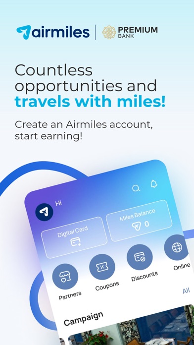 Airmiles by Premium Bank Screenshot
