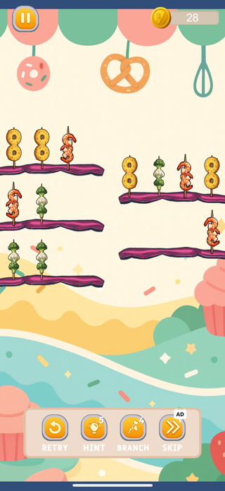 Foodie Sort Screenshot 3 of 6