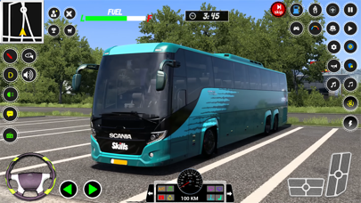 Screenshot 2 of City Bus Driving School Sim 3D App