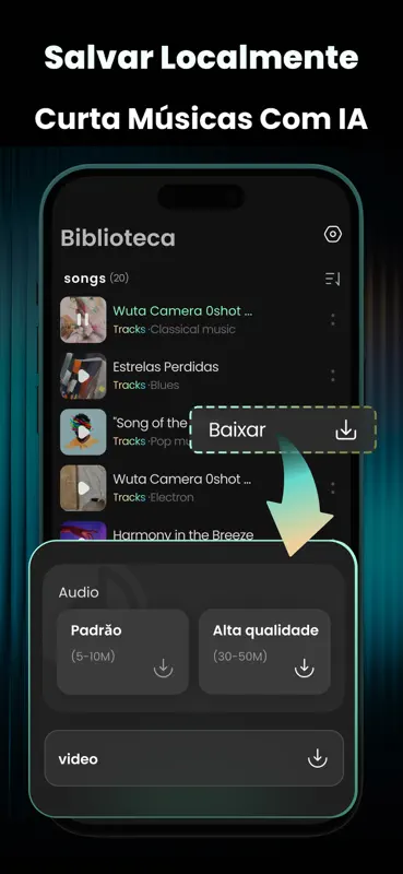 Sonus IA Música & Canção Criar screenshot 6 of 8