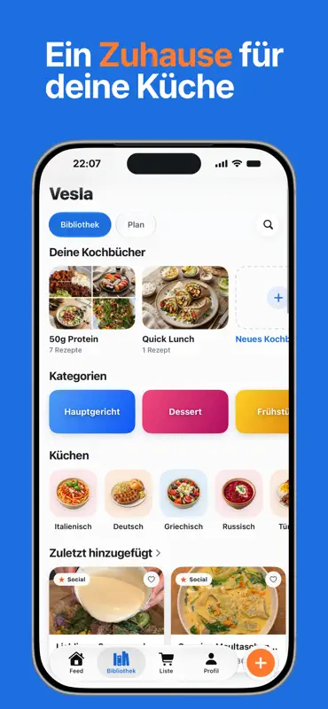 Vesla: Rezepte & Einkaufsliste screenshot 4 of 10