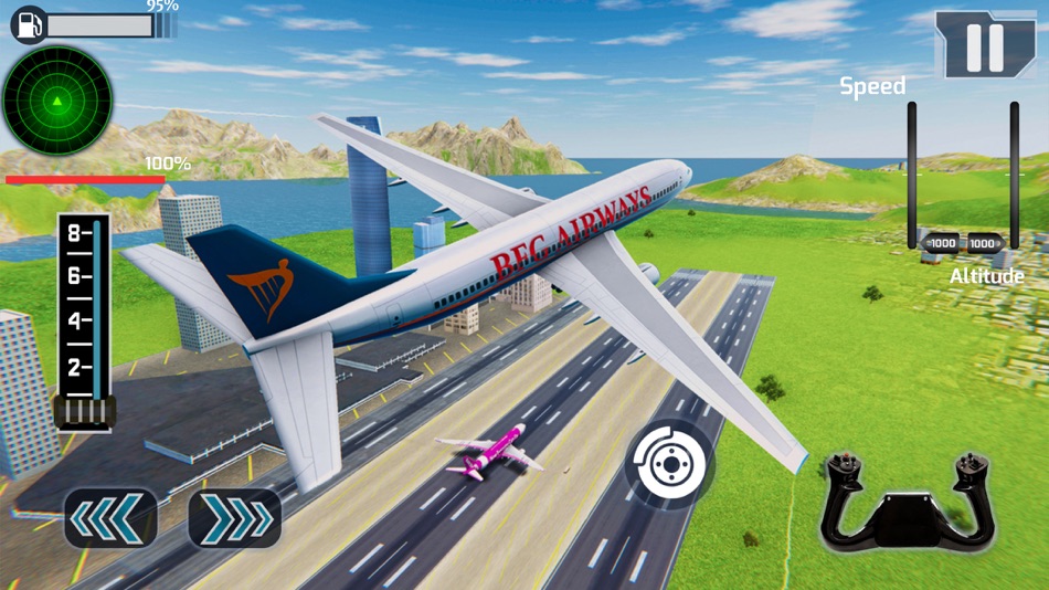 #4. Plane Pilot Airplane Games (iOS) 来自: Hamza Khalid