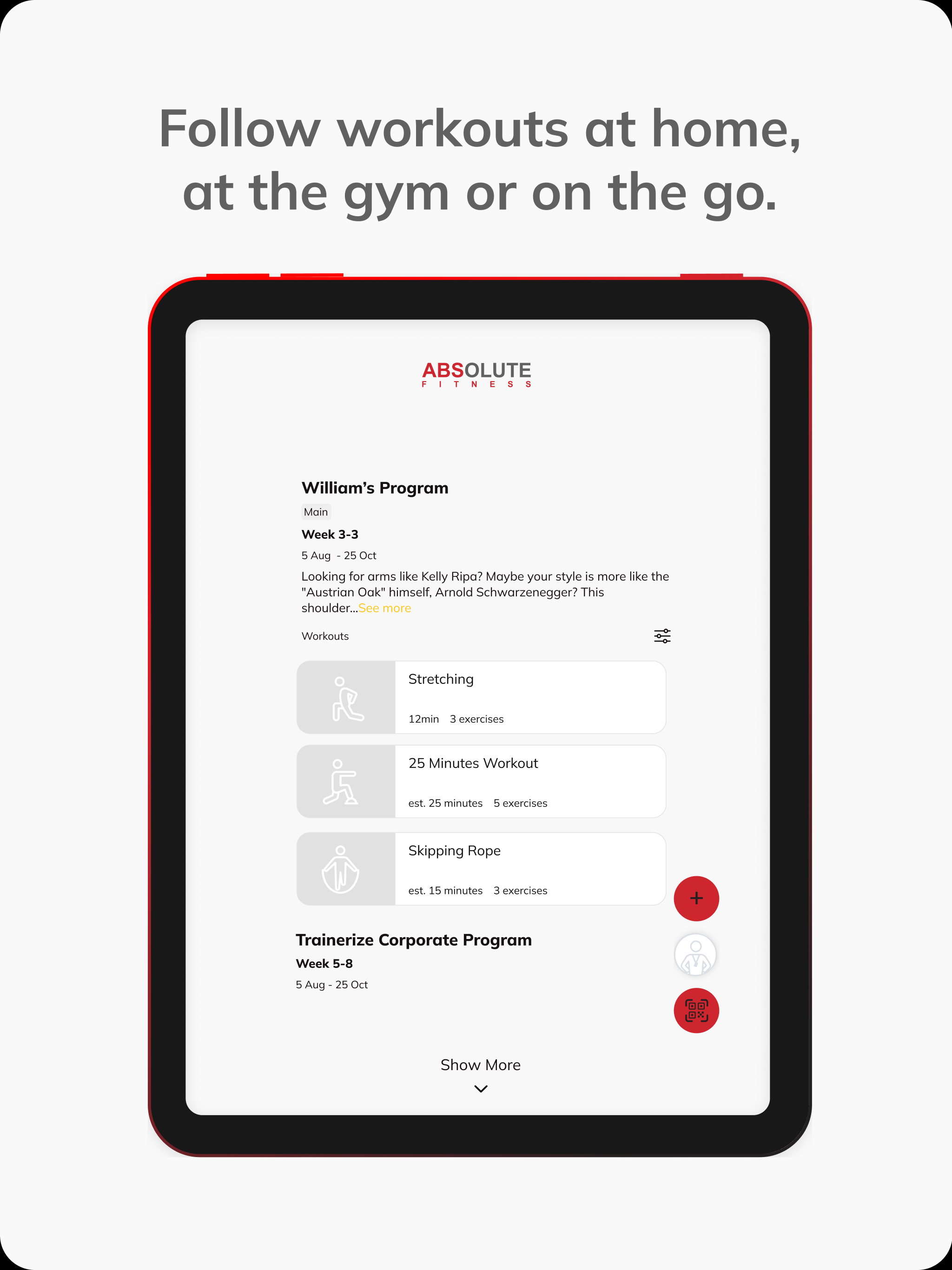 ABSolute Fitness App screenshot 14