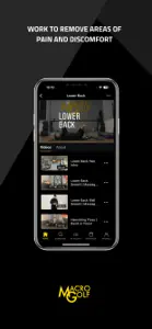 Macro Golf Fitness screenshot #2 for iPhone