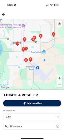 ND Lottery Players Club iPhone screenshot